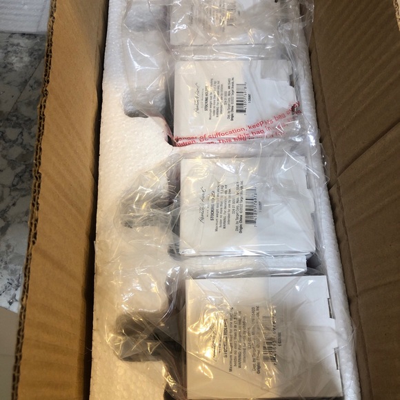 Hearth & Hand Magnolia -Mantle Peg Black Nail Head Christmas Stocking Ho… - Picture 2 of 7